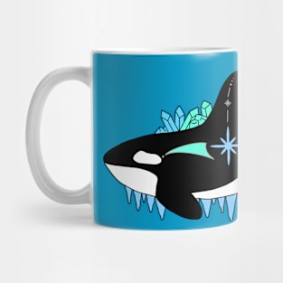 Fantasy Crystal Killer Whale Mug